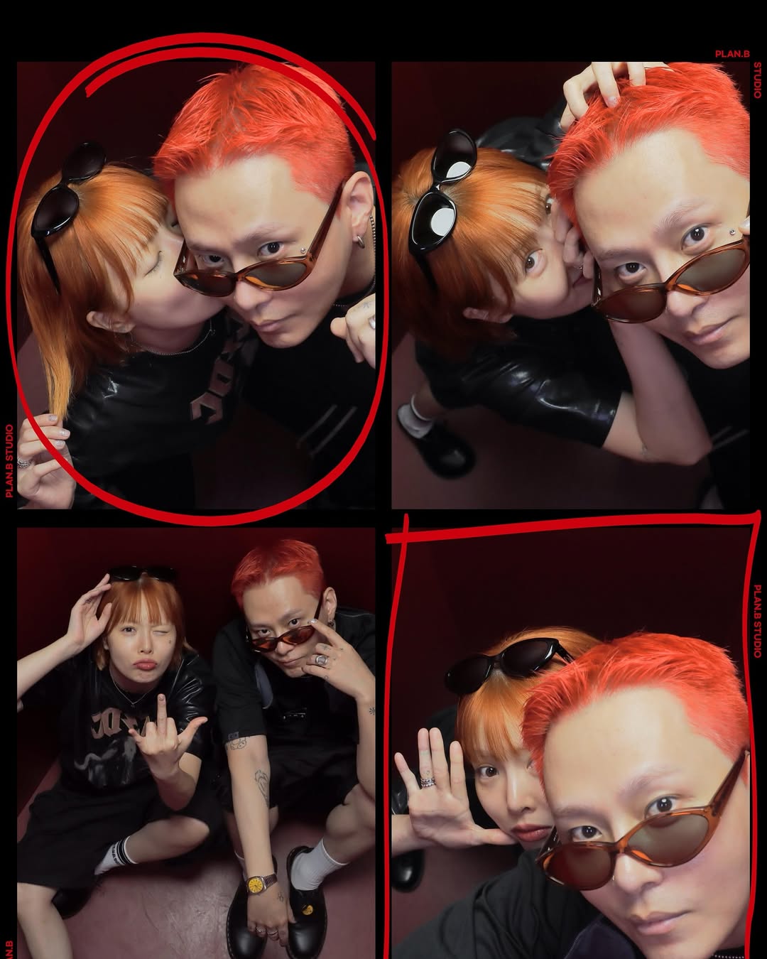 HyunA's Recent Post With Controversial Husband Sparks Significant Divisions in Reactions 5 HyunA and Yong Jun Hyung photobooth video