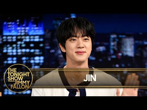 Jin of BTS returns to 'The Tonight Show Starring Jimmy Fallon' + performs 'Don't Say You Love Me'!