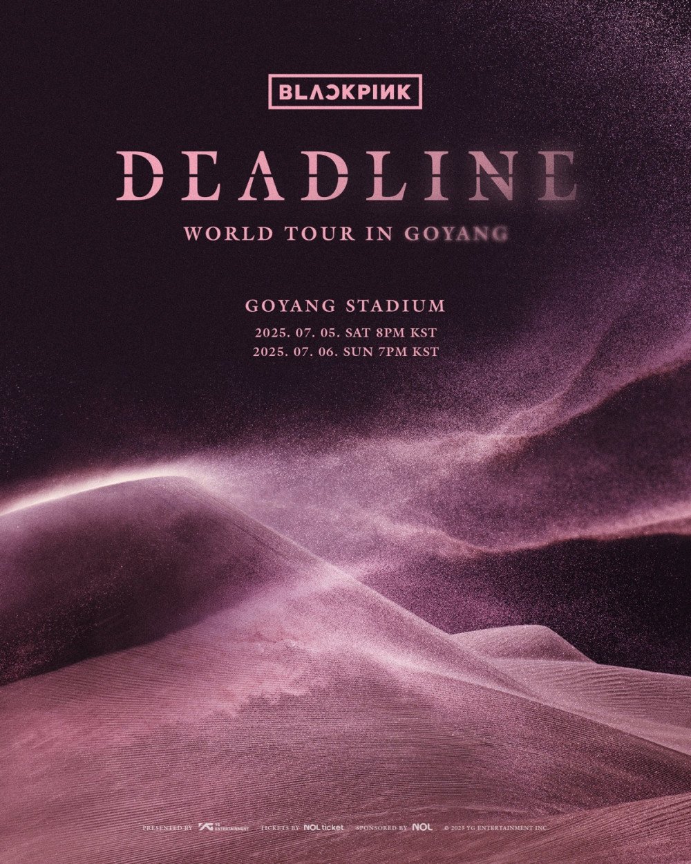 BLACKPINK Unveils Poster for Goyang Concert, Prepares for World Tour 2 Blacklist Tweet