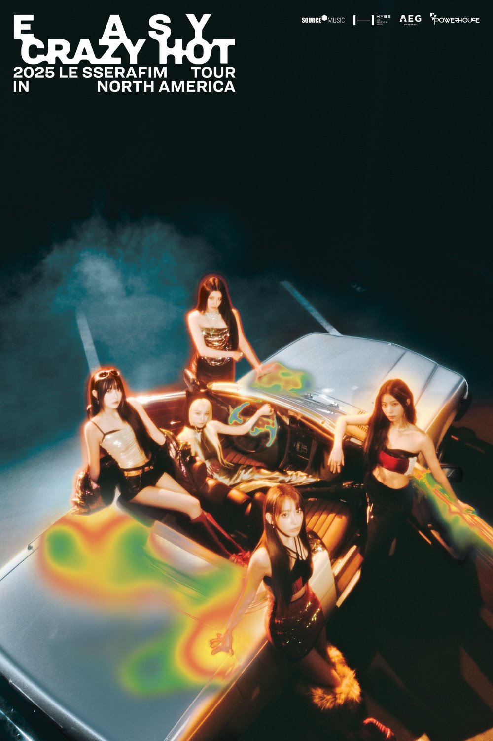 LE SSERAFIM Announce Dates and Cities for 'Easy Crazy Hot' Tour in North America 2 LE SSERAFIM Concert