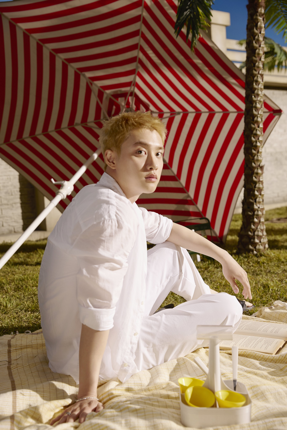 D.O. from EXO Exudes Laid-Back Energy in Third Concept Photos for 'BLISS'