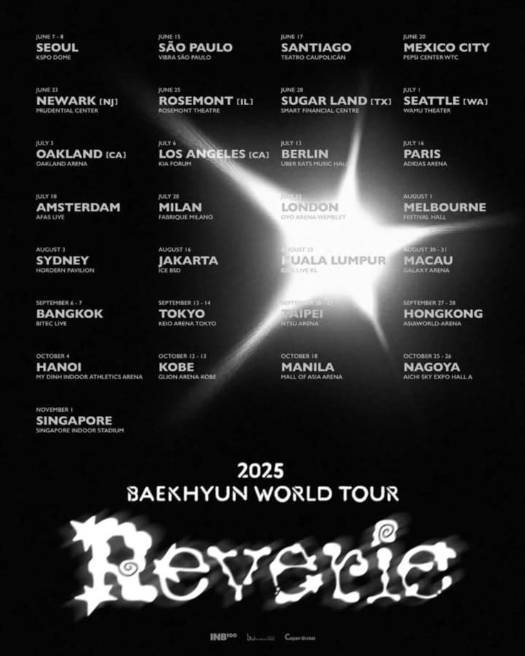 Baekhyun Launches Inaugural Solo World Tour with Concert in Seoul 2 Baekhyun Live