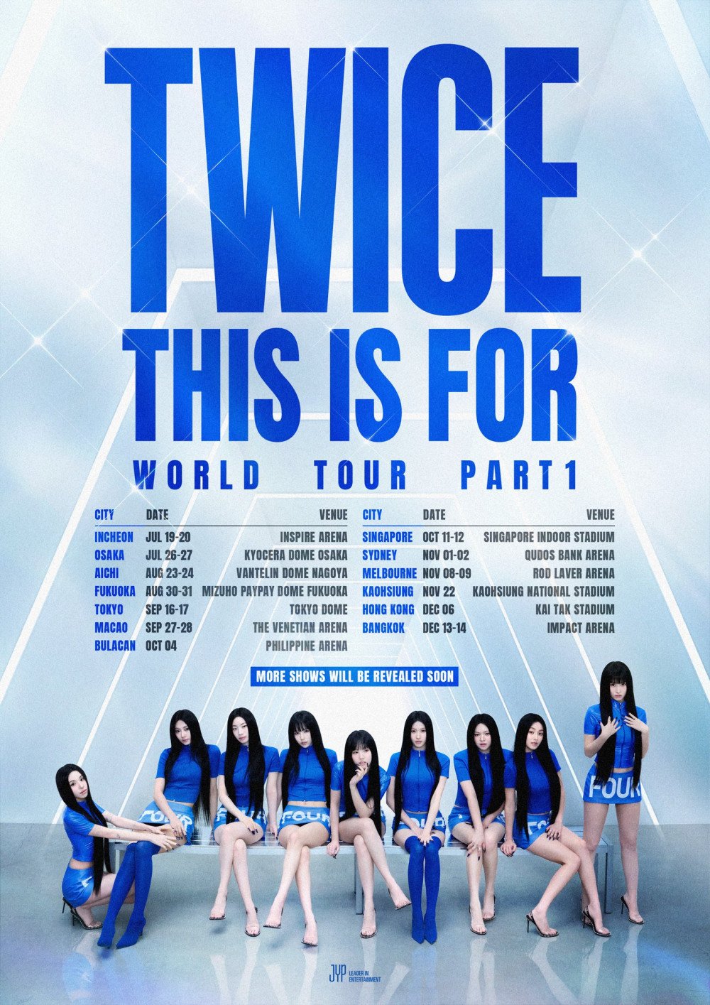 TWICE Tour Poster