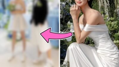 Unexpected Wedding Dress and Style Surprise From Popular Actress 11 "Sneakers?" Popular Actress Shocks With Unexpected Wedding Dress And Style