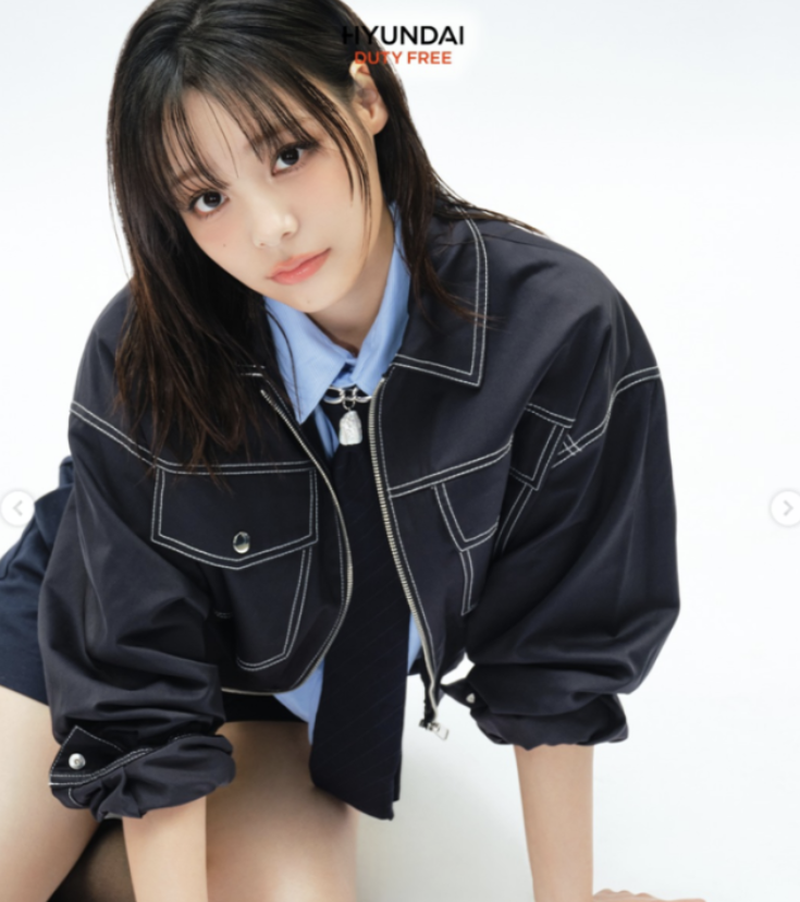 QWER Becomes Hyundai Duty Free's New Model Following NewJeans 4 QWER Outfits