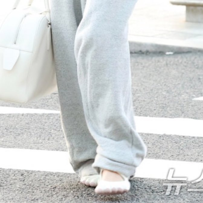 Jennie's unique shoes