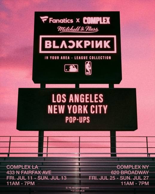 BLACKPINK Collaborates with Prominent U.S. Sports Teams for Exclusive Merchandise Collection 3 Exciting Tour