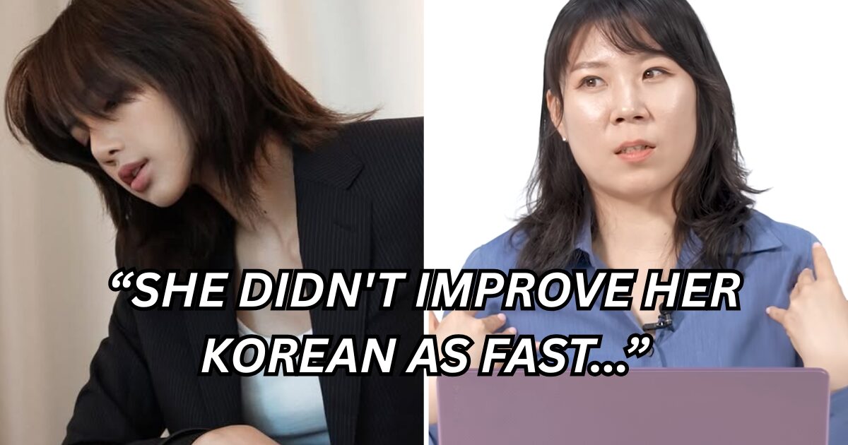 BLACKPINK Lisa’s Language Instructor Shares Intense Approach to Learning Korean in Six Months 1 BLACKPINK Lisa's Language Teacher Reveals The Grueling Method She Ednured To Master Korean In Six Months