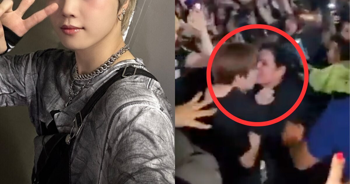 Surprise Kiss From Fan Shocks 4th Gen K-Pop Idol, Igniting Global Backlash 1 "On The Lips?!"4th Gen K-Pop Idol Surprise Kissed By Fan, Sparking International Outrage
