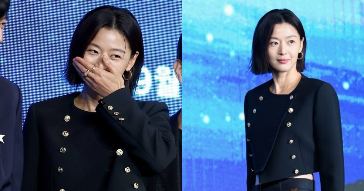 43-Year-Old Legendary Actress Jun Ji Hyun Shows Off Surprising Figure In Crop Top