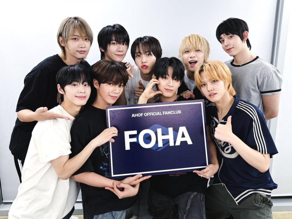 AHOF Reveals Official Fan Club Name 'FOHA' Representing Shared Commitment 1 AHOF and their new FOHA fan club