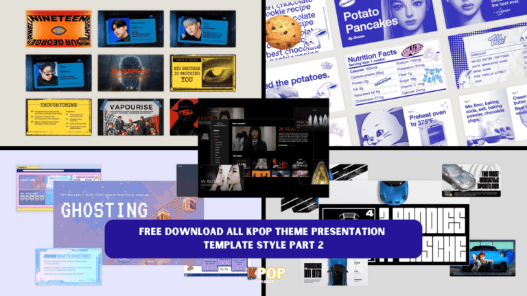 Kpop Theme Presentation Template Style