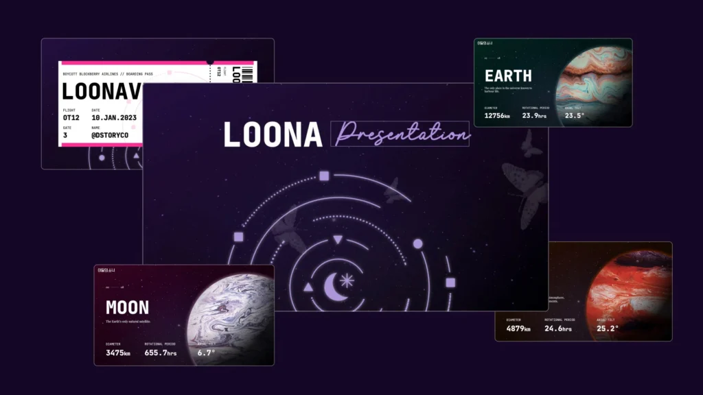 LOONA Presentation Template