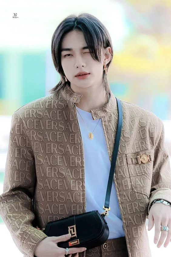 Hyunjin for Versace