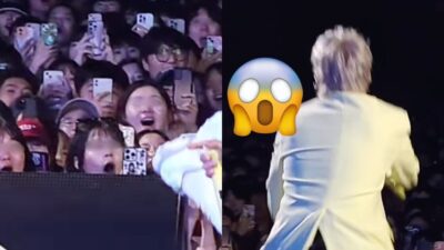 Popular Idol Takes A Scary Tumble Mid-Performance, Gain Attention For His Reaction