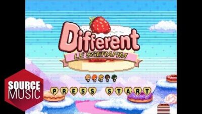 LE SSERAFIM release the English version of 'Different'