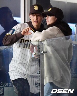 Song Joong Ki and Katy Louise Saunders