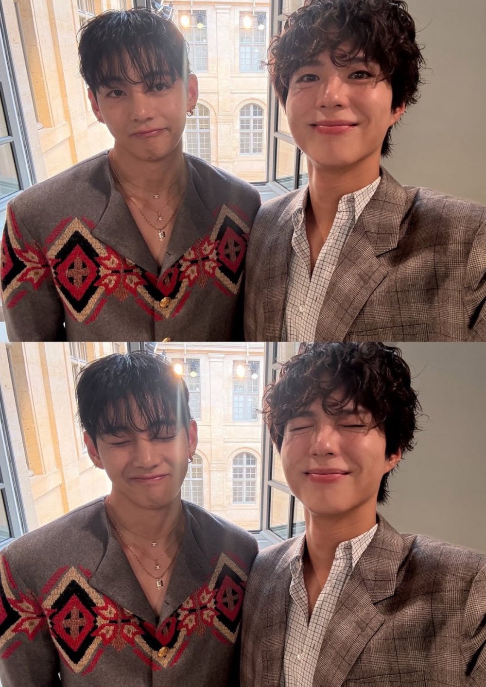 Visual Trio: Kim Taehyung, Bae Suzy, and Park Bo Gum Captivate Fans with Their Adorable Interactions 5 Visual Trio: Kim Taehyung, Bae Suzy, and Park Bo Gum Captivate Fans with Their Adorable Interactions
