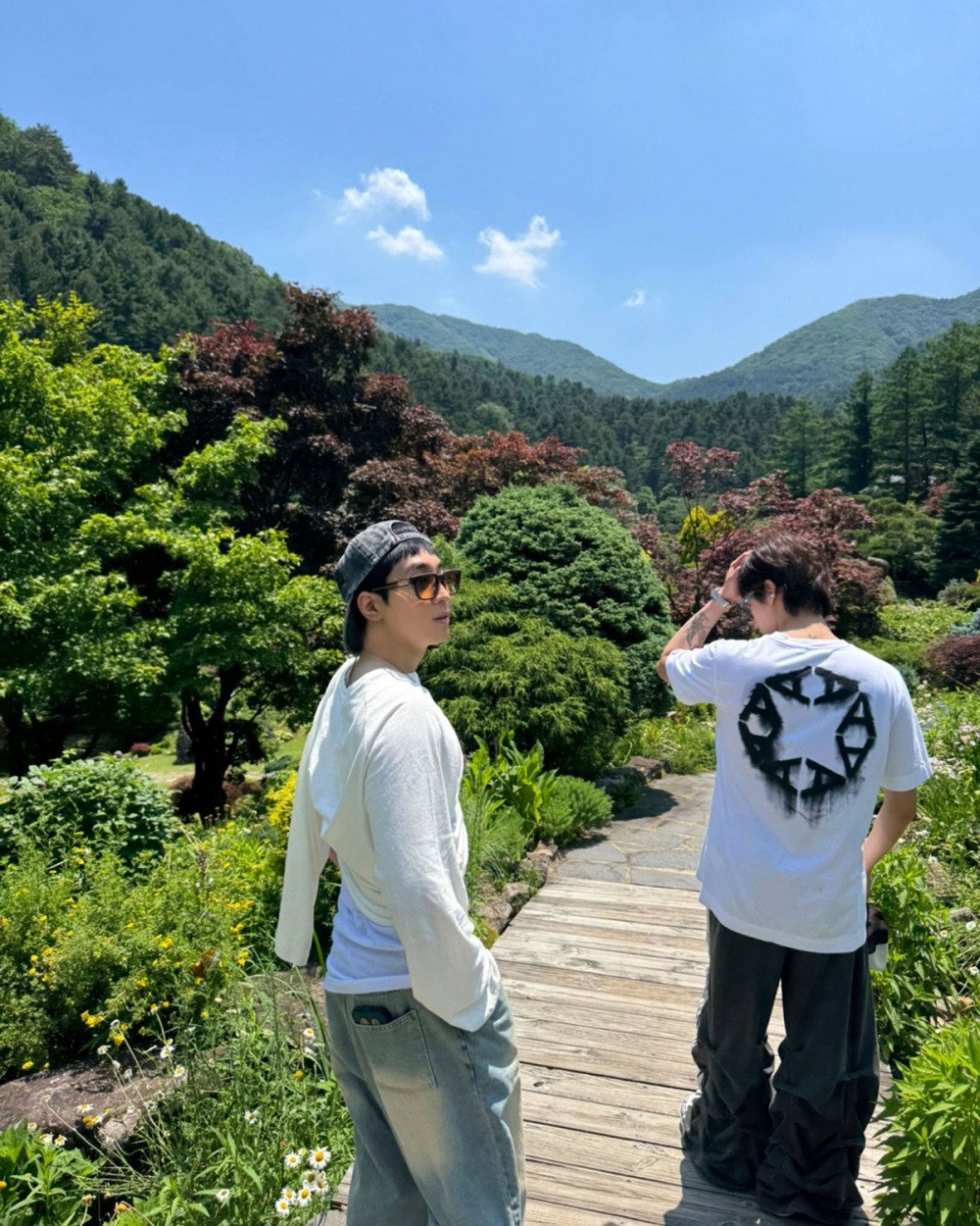 WOODZ having a good time
