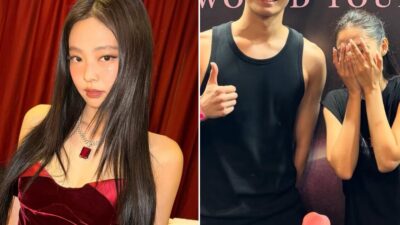 BLACKPINK's Jennie Is Shockingly Shy Taking Photos With Handsome Korean Star