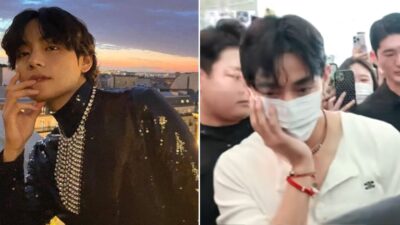 BTS V's Reaction To "Dangerous" Airport Experience