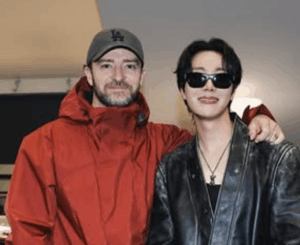 BTS’s J-Hope shares backstage moment with Justin Timberlake
