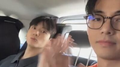 Image of V and Jungkook