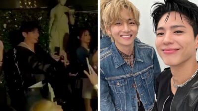 BTS's V and Park Bo Gum Spotted At The Club Together