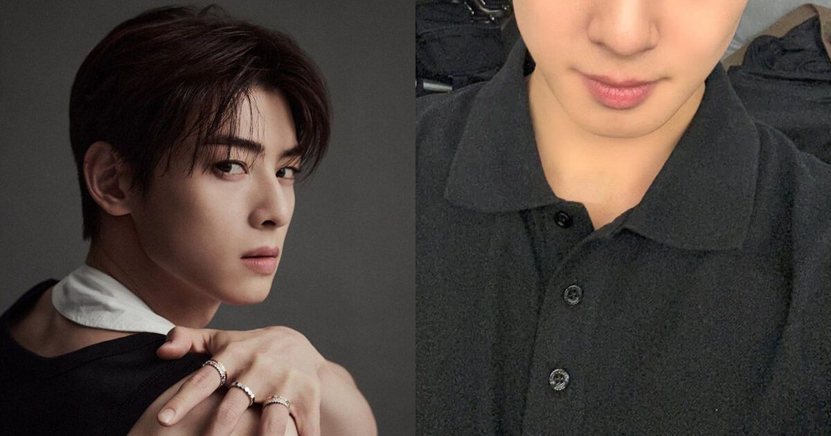 Cha Eunwoo Shows Off New Hair Ahead Of Military Enlistment