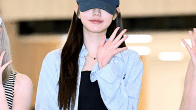 Wonyoung at Gimpo Airport