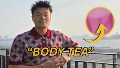 J.Y. Park Stuns The Internet With A Sneak Peek Of His "Waterbomb" Outfit