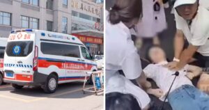 Man Giving CPR To Collapsed Woman Accused Of Touching Her Inappropriately