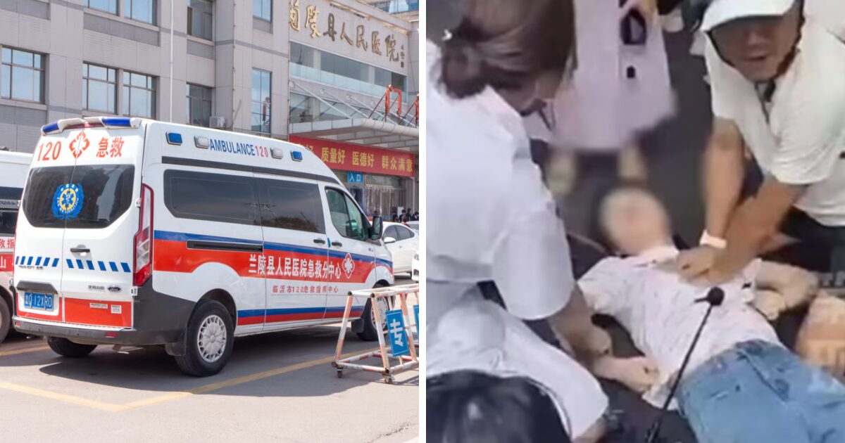 Man Giving CPR To Collapsed Woman Accused Of Touching Her Inappropriately