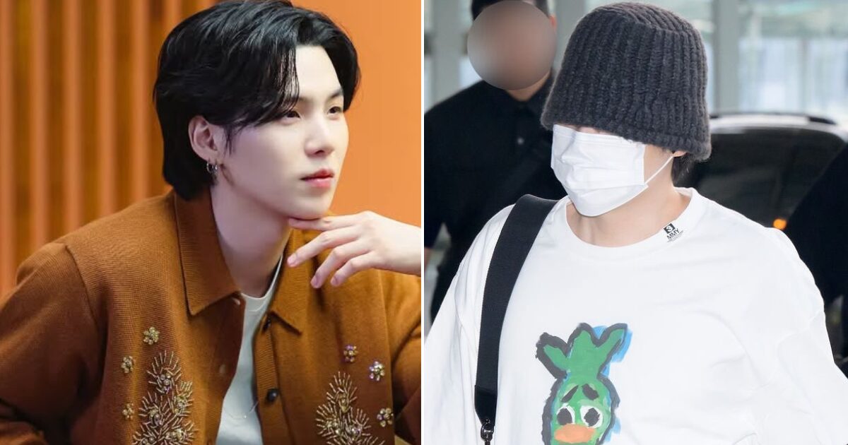 BTS's Suga Gains Attention For Reaction To Media At Airport