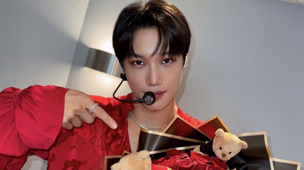 Kai on stage during KAION