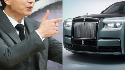 The Korean Actor Who Brushed Off His Rolls Royce Getting Hit Like It Was Nothing